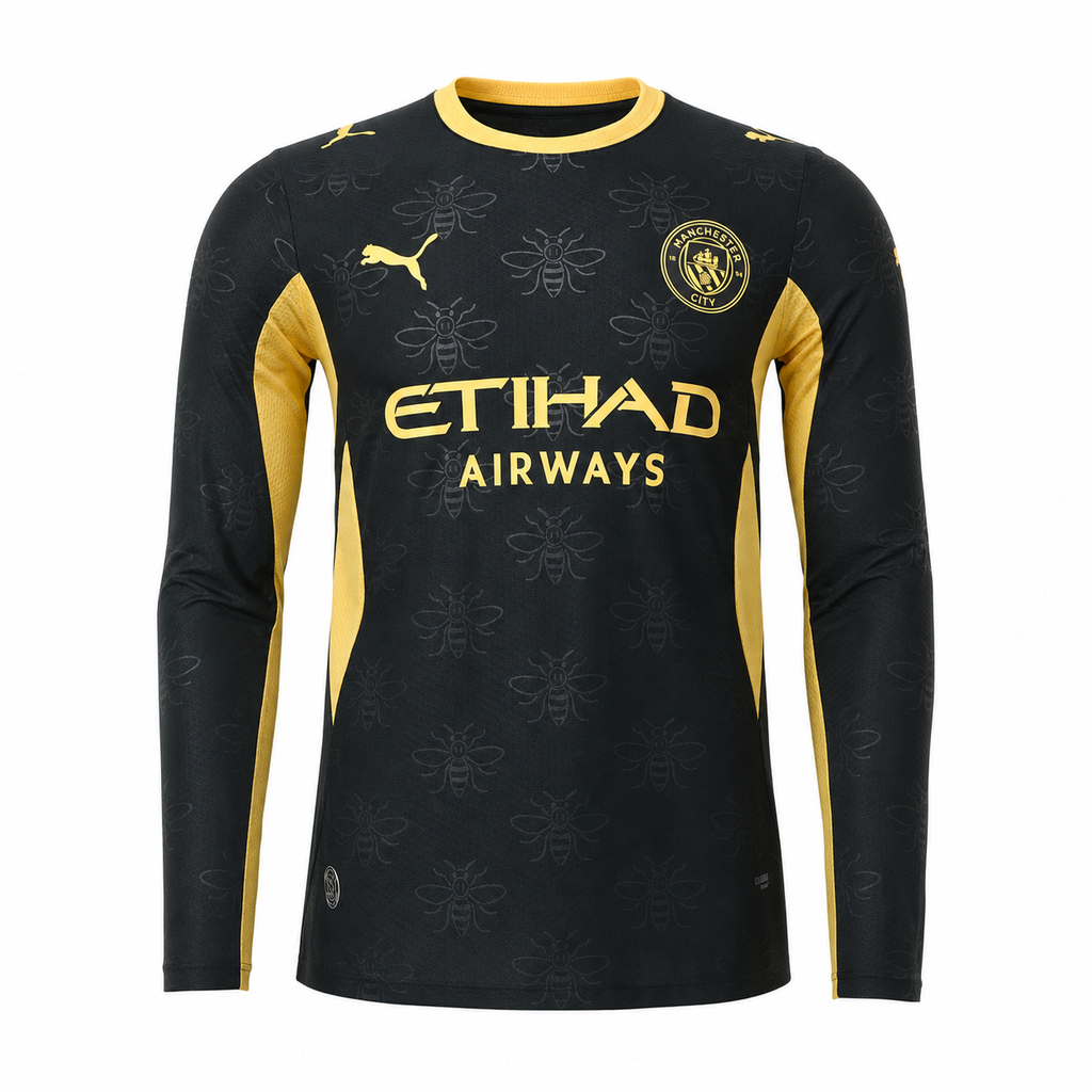 Camiseta Manchester City 2026/27 - 2ª Equipación Manga Larga