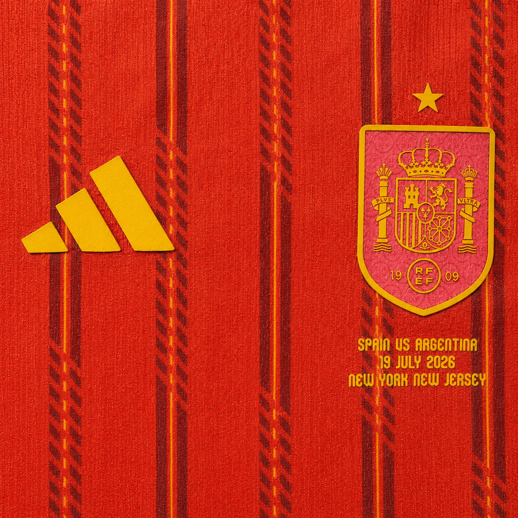 Camiseta España - Edición Final Mundial 2026
