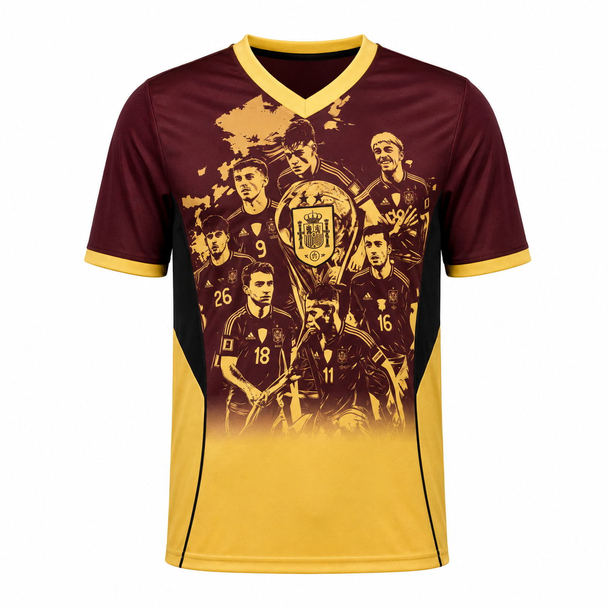 Camiseta España 2026 - Edición Especial Campeones del Mundo
