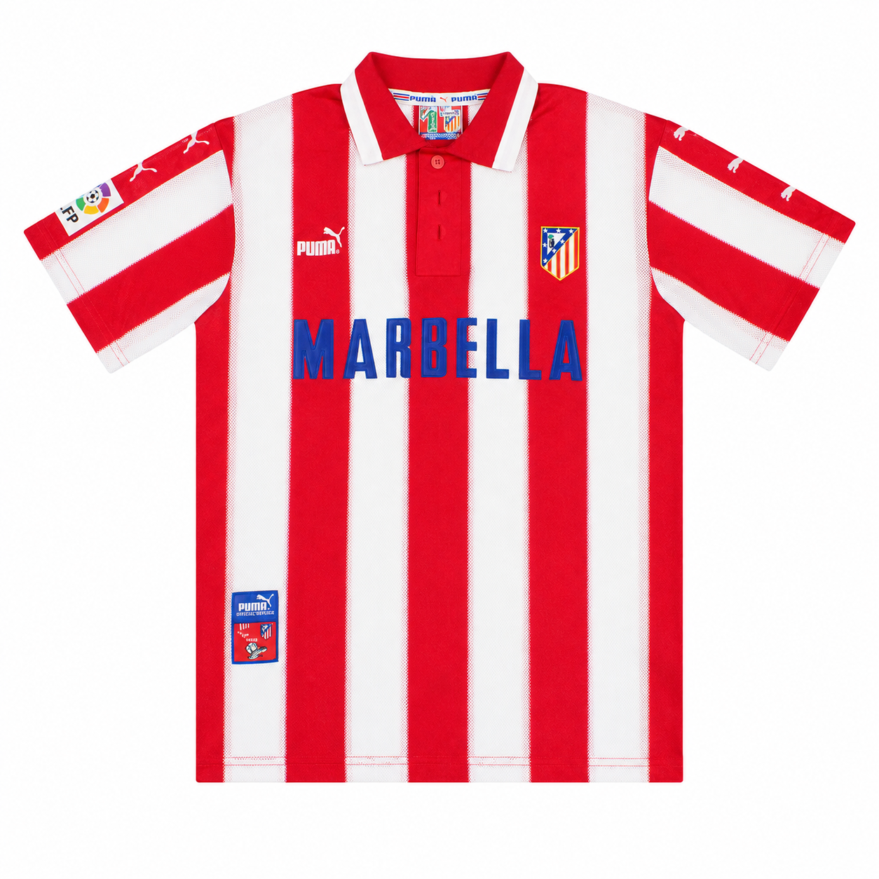 Camiseta Retro Atlético de Madrid 1997/98 - 1ª Equipación