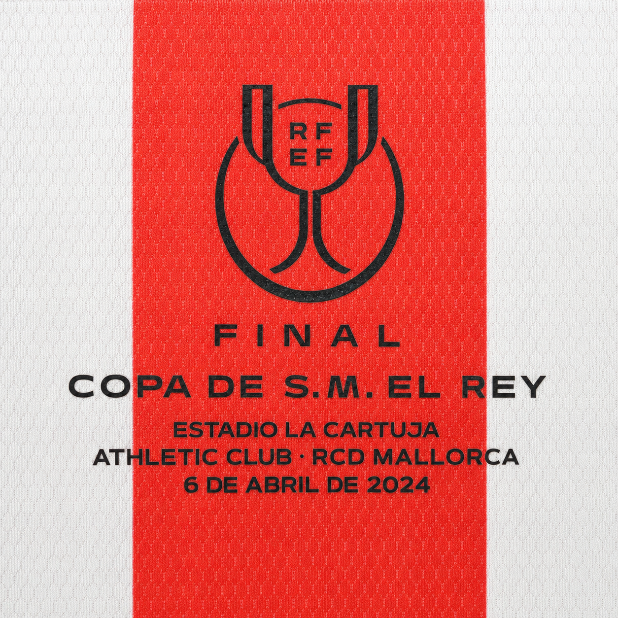 Camiseta Athletic Club - Edición Final Copa del Rey 2024