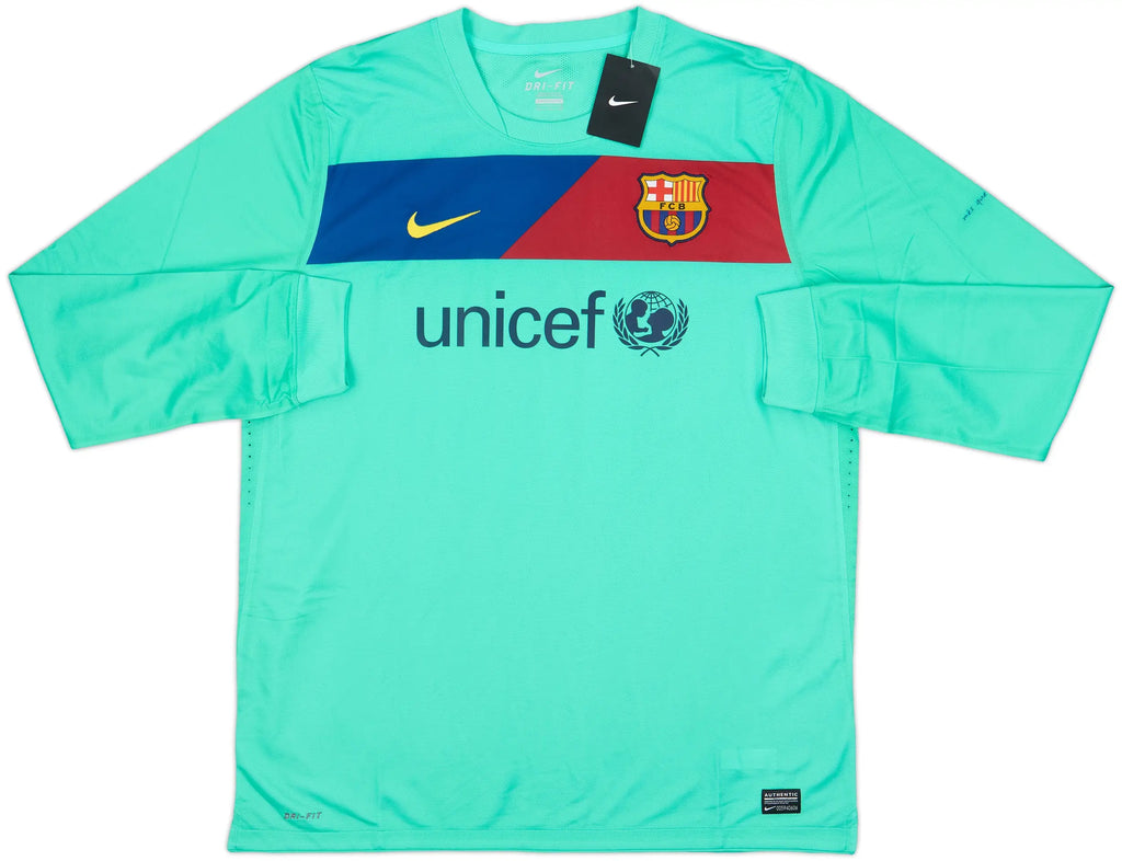 Camiseta Retro Fc Barcelona 2010/11 - 2ª Equipación Manga Larga
