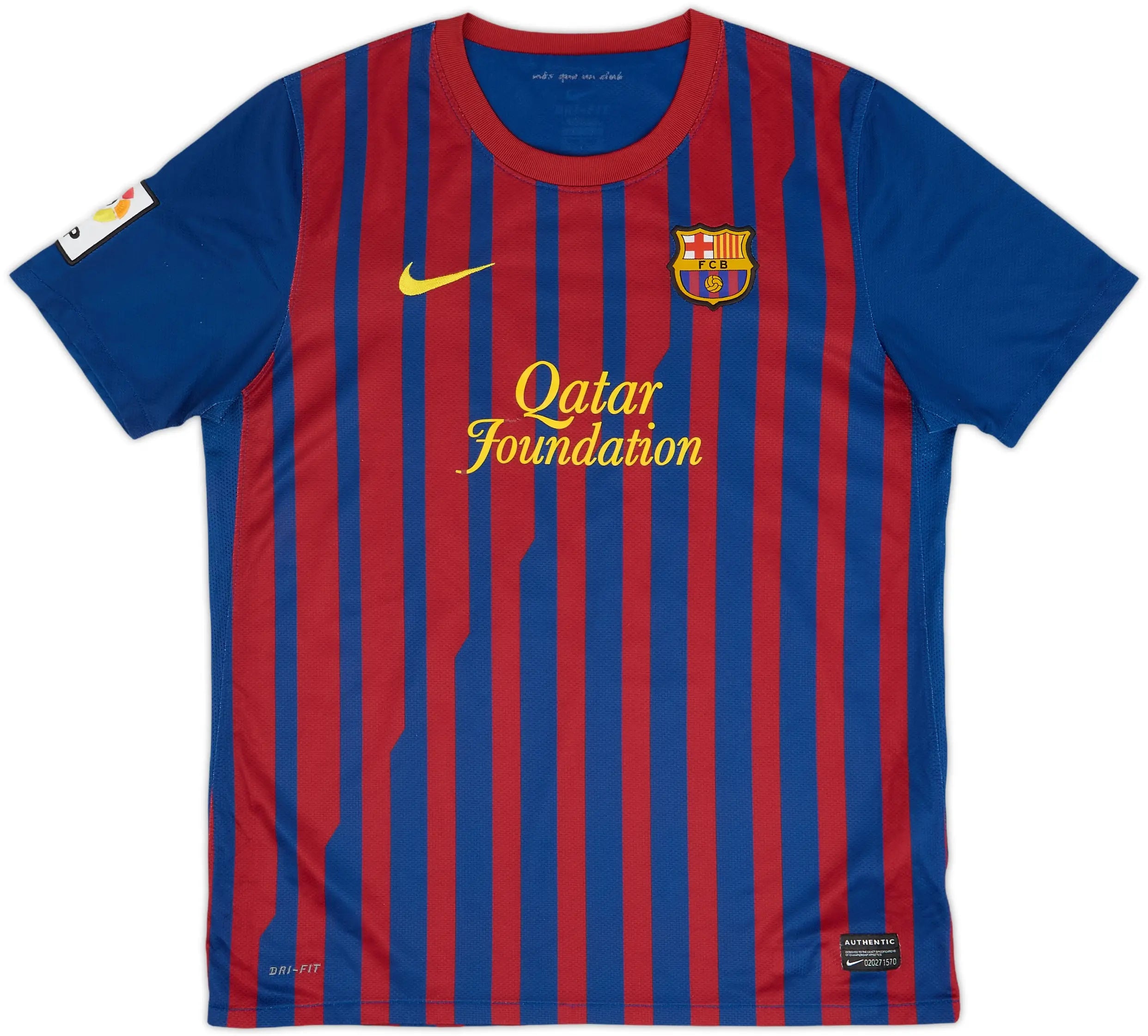 Camiseta Retro Fc Barcelona 2011/12 - 1ª Equipación