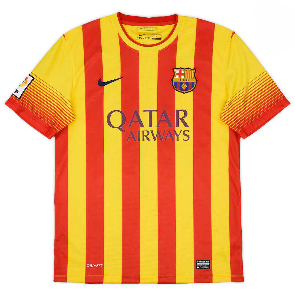 Camiseta Retro Fc Barcelona 2013/14 - 2ª Equipación