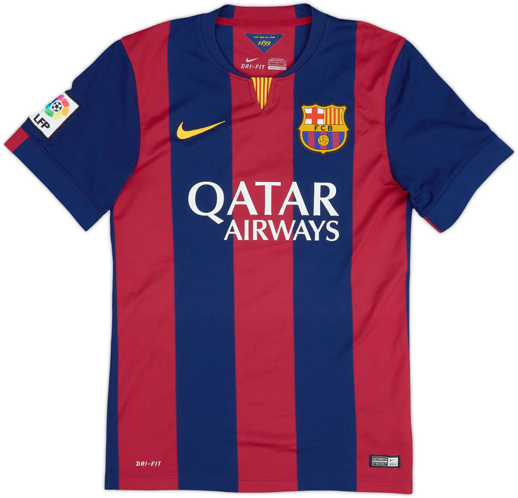 Camiseta Retro Fc Barcelona 2014/15 - 1ª Equipación