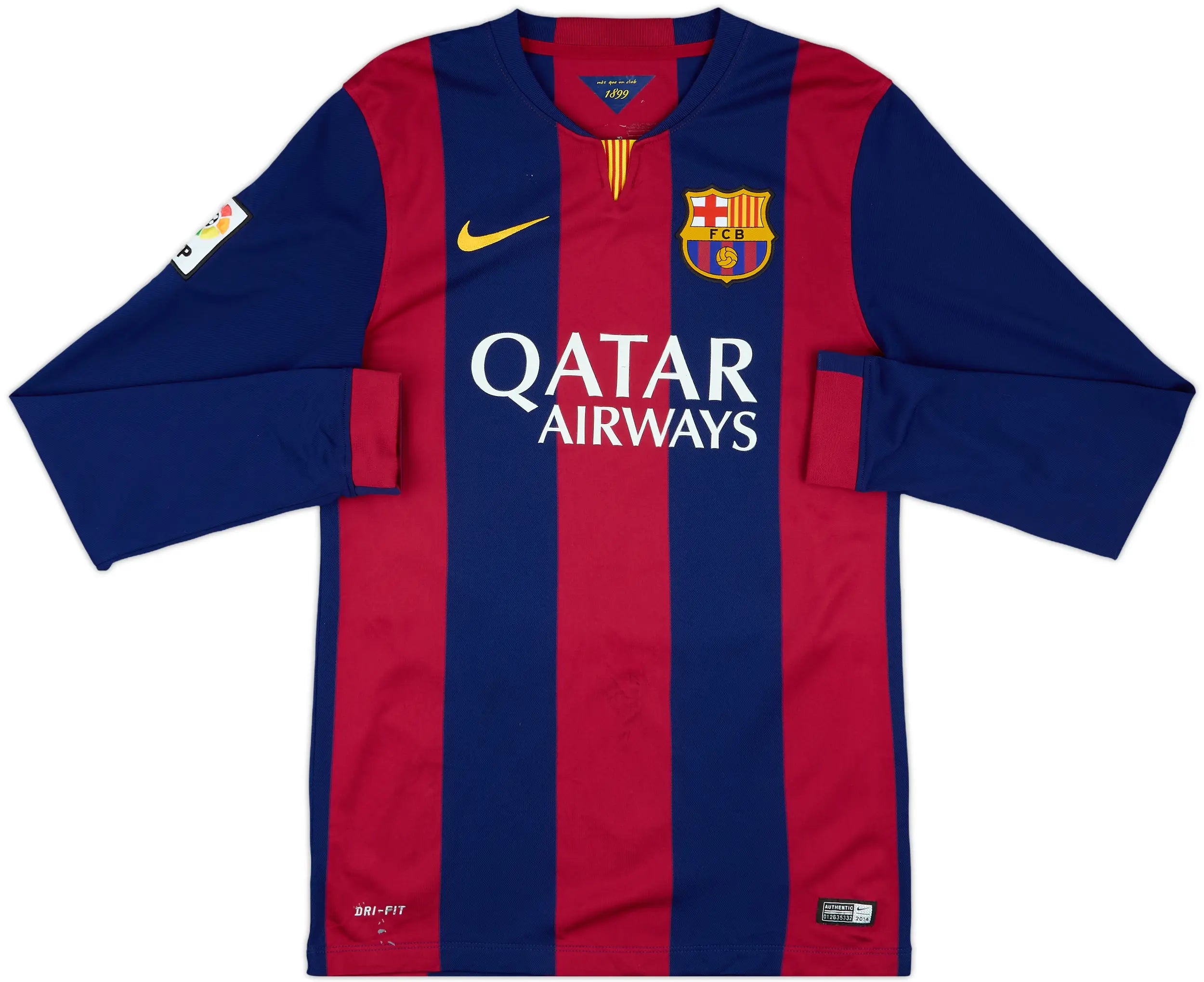 Camiseta Retro Fc Barcelona 2014/15 - 1ª Equipación Manga Larga