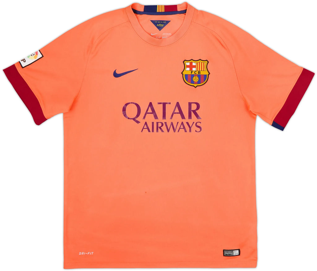 Camiseta Retro Fc Barcelona 2014/15 - 2ª Equipación