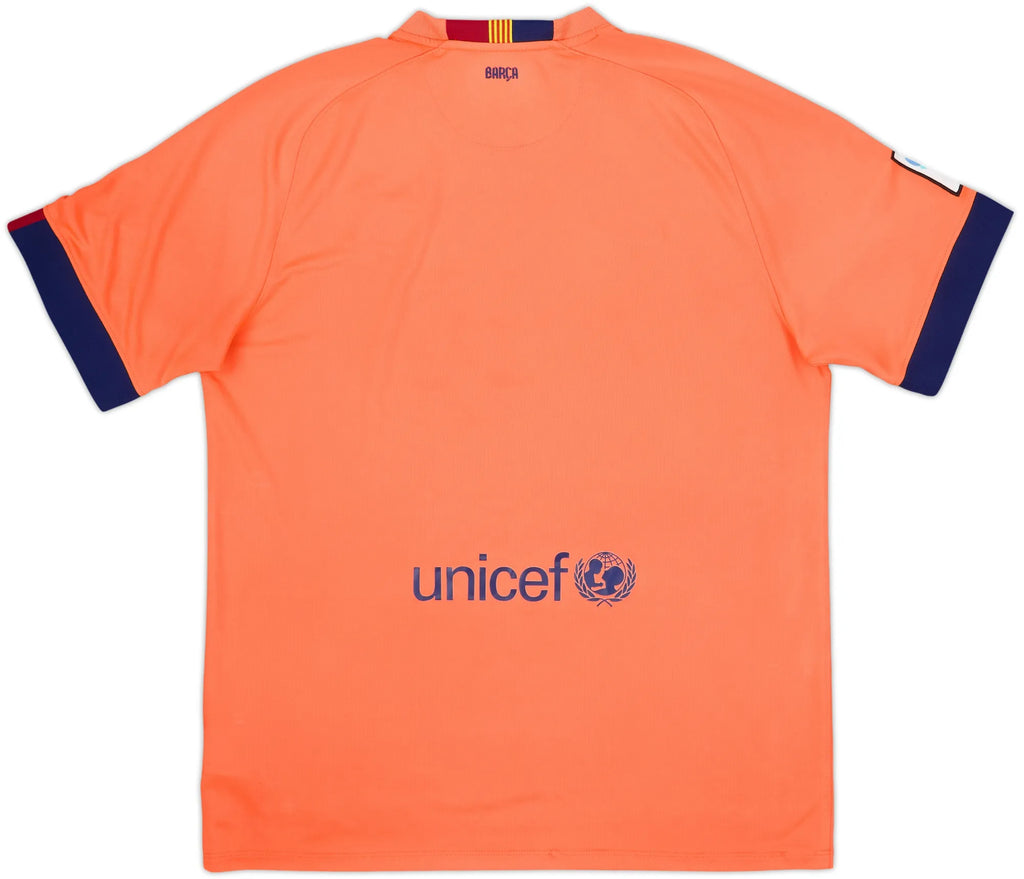 Camiseta Retro Fc Barcelona 2014/15 - 2ª Equipación