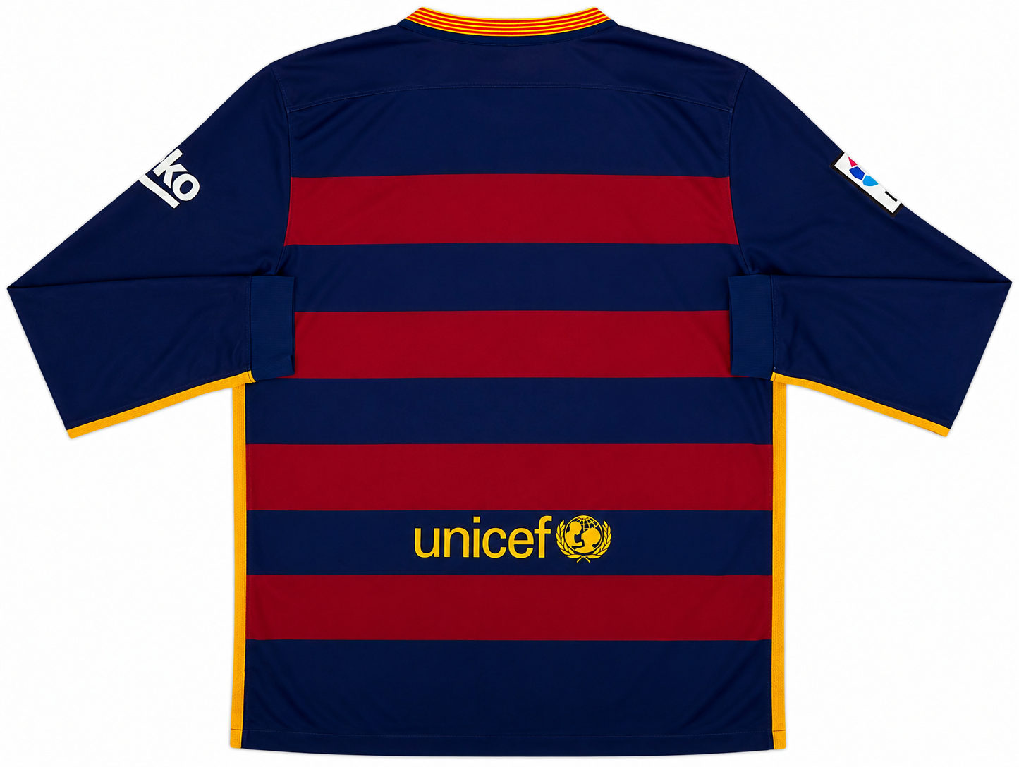 Camiseta Retro Fc Barcelona 2015/16 - 1ª Equipación Manga Larga