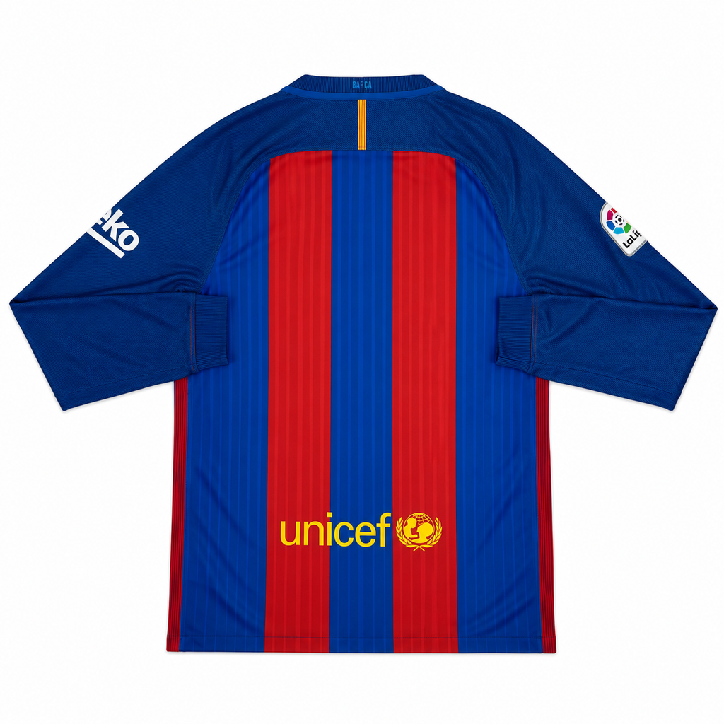 Camiseta Retro Fc Barcelona 2016/17 - 1ª Equipación Manga Larga