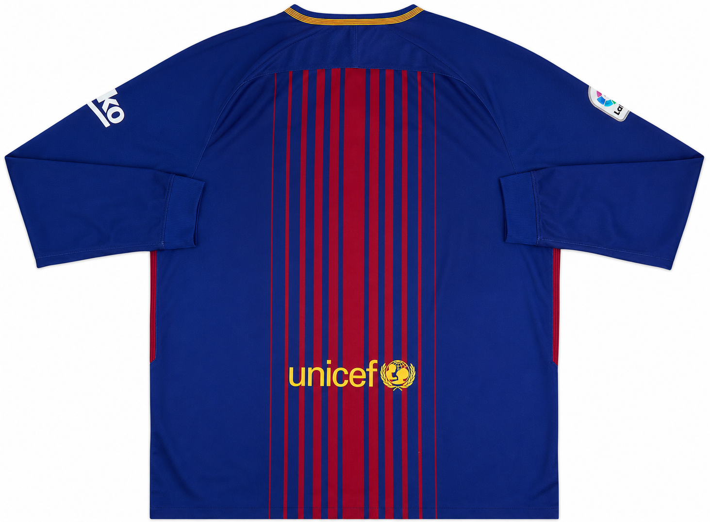 Camiseta Retro Fc Barcelona 2017/18 - 1ª Equipación Manga Larga