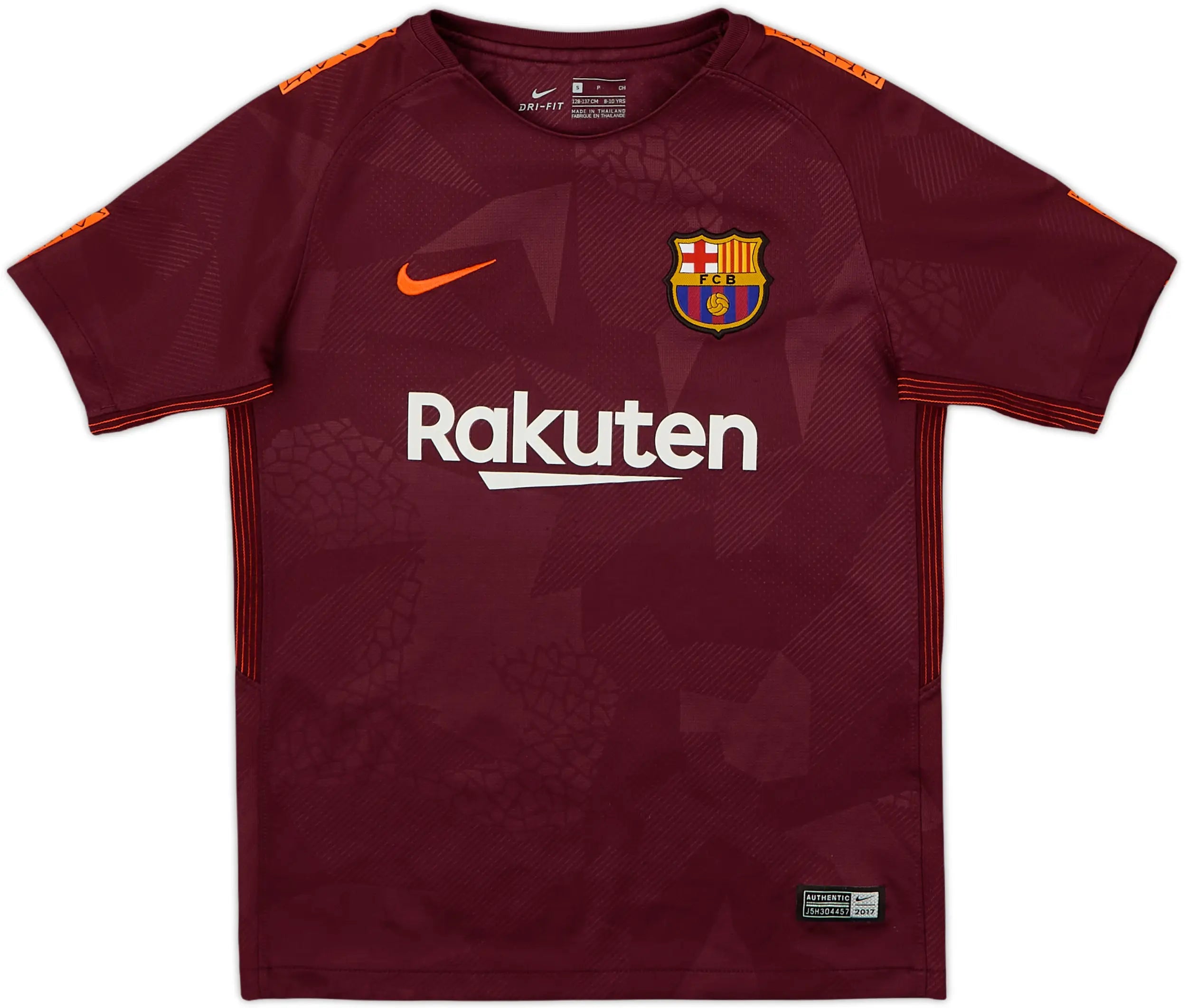 Camiseta Retro Fc Barcelona 2017/18 - 3ª Equipación