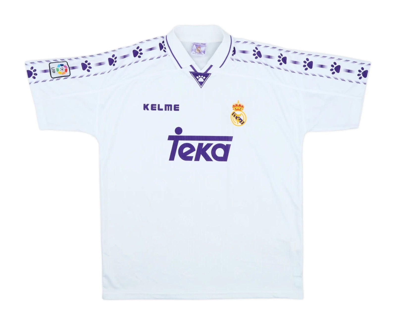Camiseta Retro Real Madrid 1996/97 - 1ª Equipación