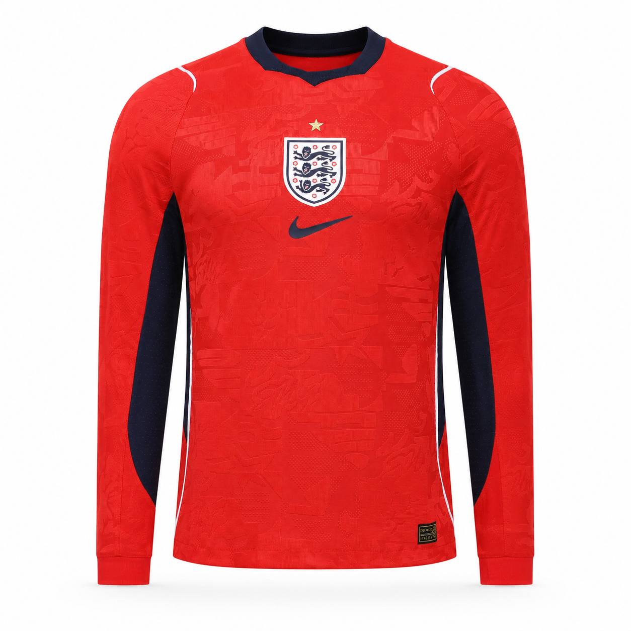 Camiseta Inglaterra Mundial 2026 - 2ª Equipación Manga Larga