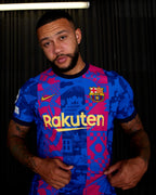 Camiseta Fc Barcelona Champions League  2021/22 - 1ª Equipación