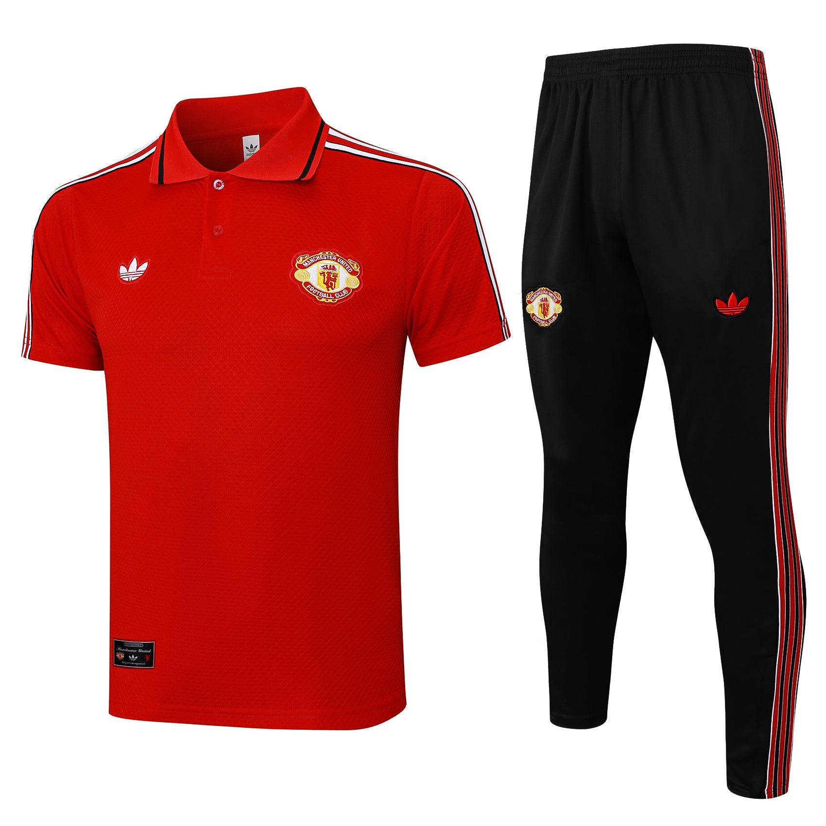 Conjunto Polo Pre-Partido Manchester United - 2025/26