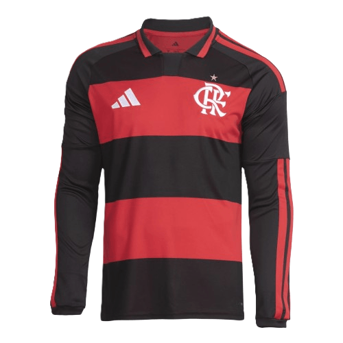 Camiseta Flamengo 2025/26 - 1ª Equipación Manga Larga