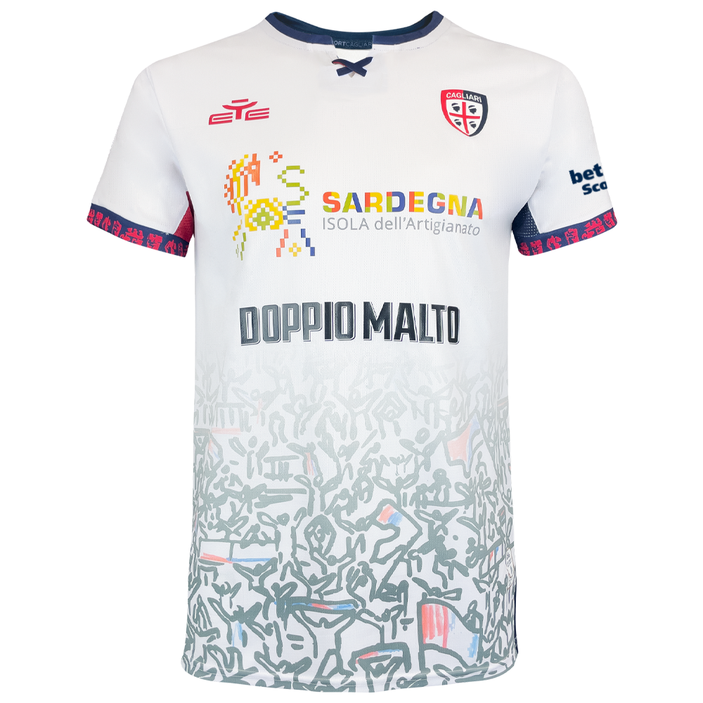 Camiseta Cagliari 2025/26 - 2ª Equipación