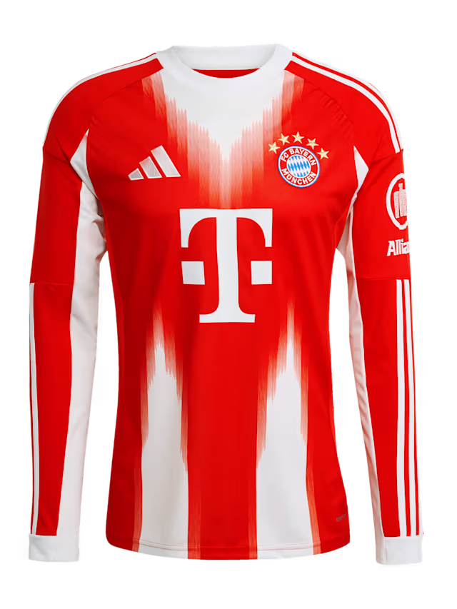 Camiseta Bayern Múnich 2025/26 - 1ª Equipación Manga Larga