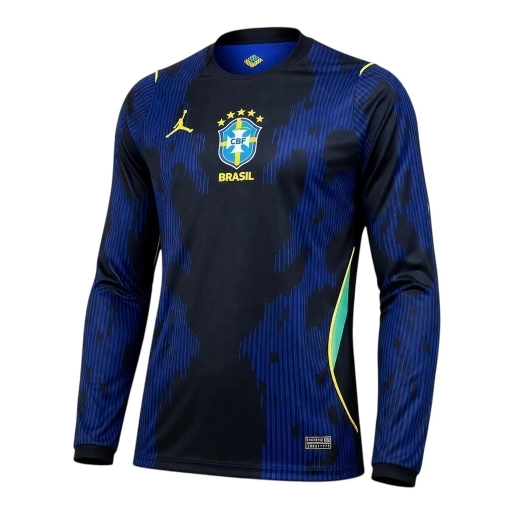 Camiseta Brasil 2026 - 2ª Equipación Manga Larga