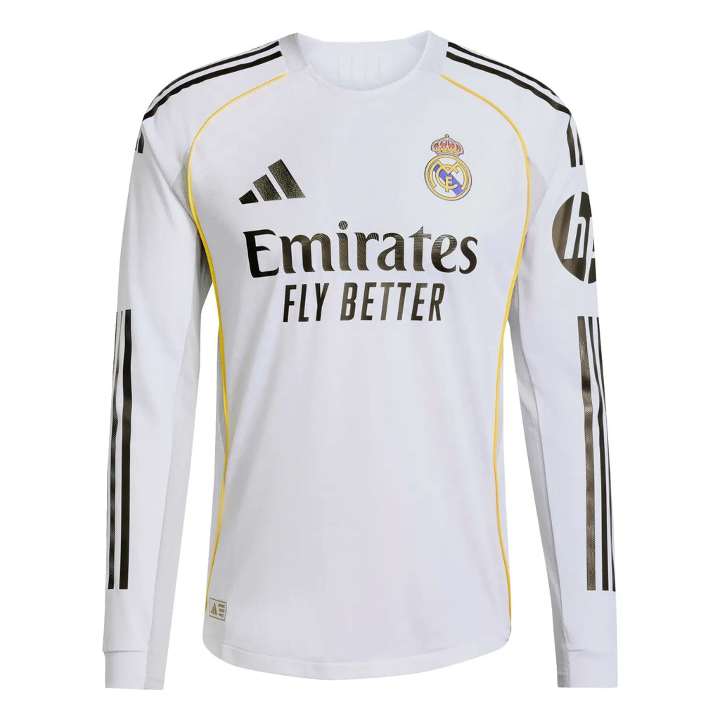 Camiseta Real Madrid 2025/26 - 1ª Equipación Manga Larga