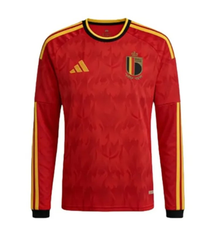 Camiseta Bélgica 2026 - 1ª Equipación Manga Larga