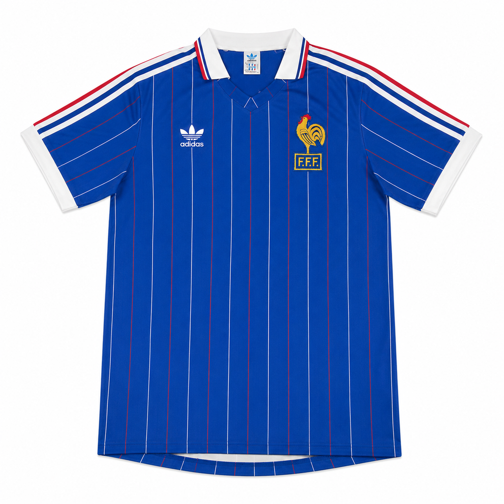 Camiseta Retro Francia 1980/82 - 1ª Equipación