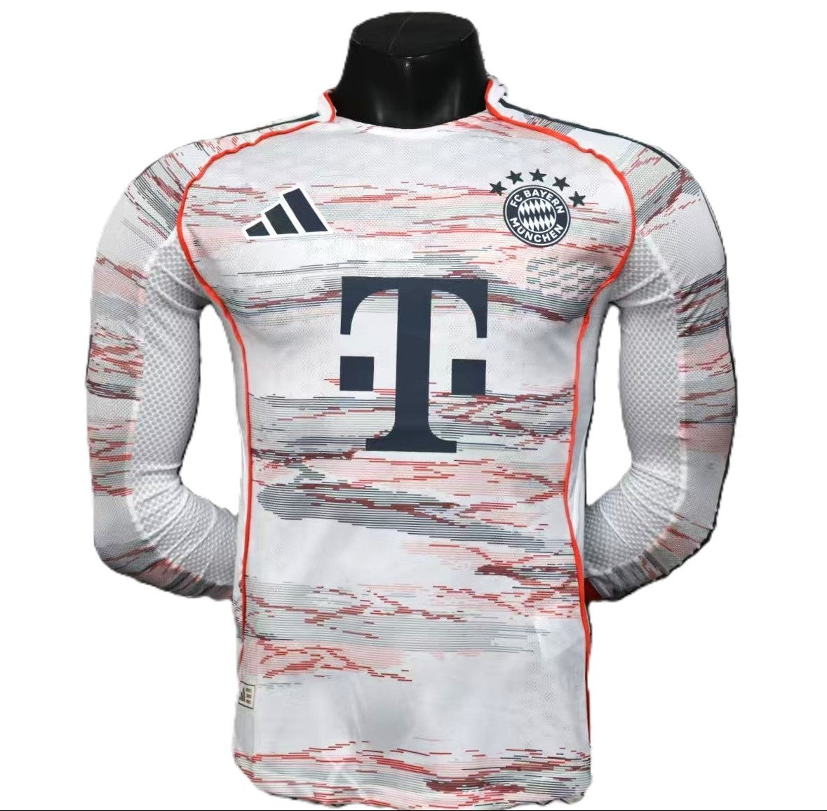 Camiseta Bayern Múnich 2025/26 - 2ª Equipación Manga Larga