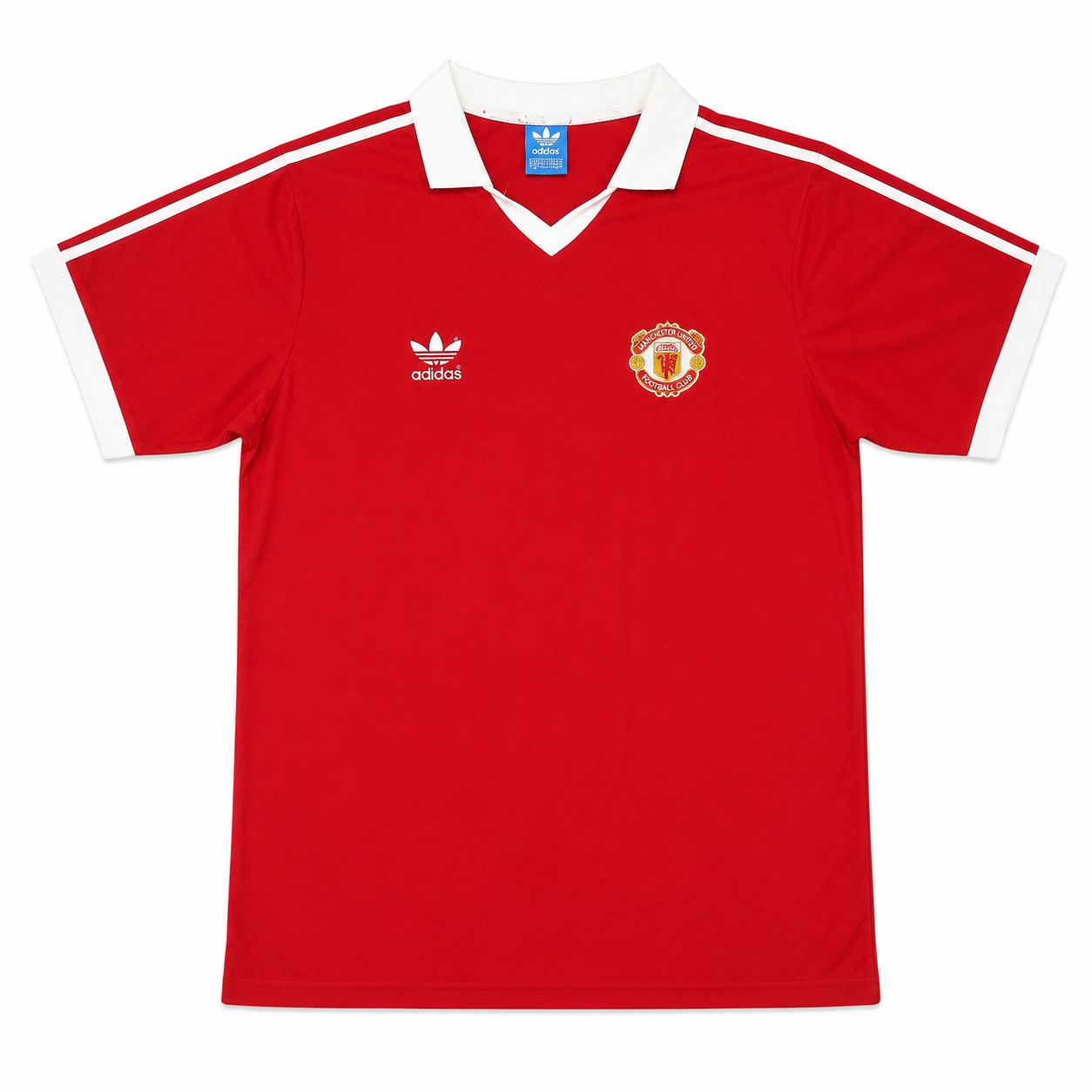 Camiseta Retro Manchester United 1980/82 - 1ª Equipación