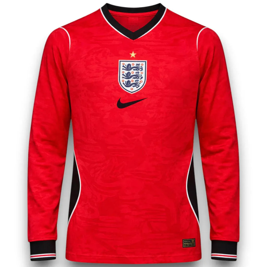 Camiseta Inglaterra 2026 - 2ª Equipación Manga Larga