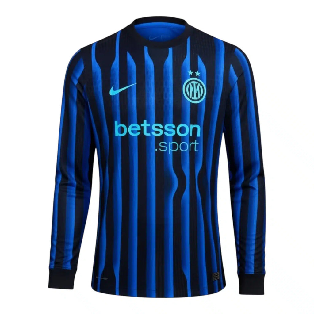 Camiseta Inter Milán 2025/26 - 1ª Equipación Manga Larga