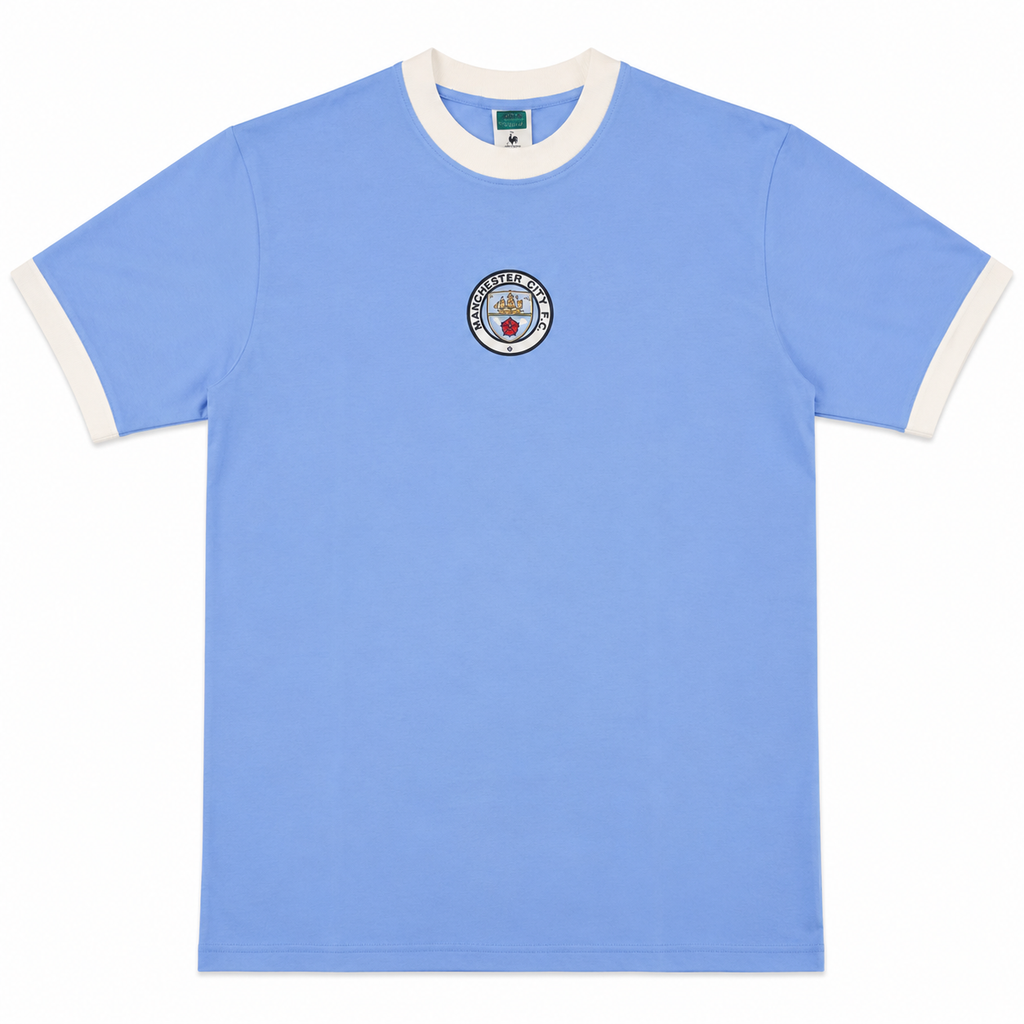 Camiseta Retro Manchester City 1971/74 - 1ª Equipación
