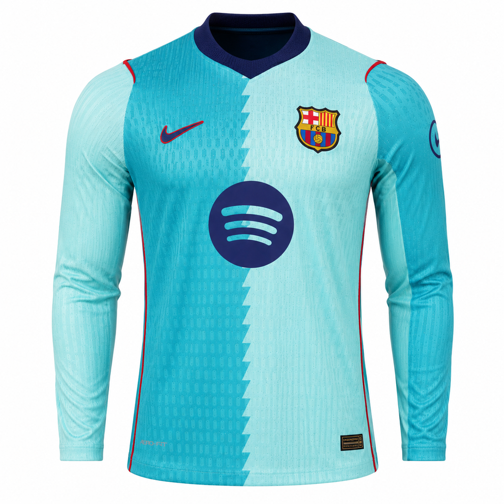 Camiseta Fc Barcelona 2026/27 - 3ª Equipación Manga Larga