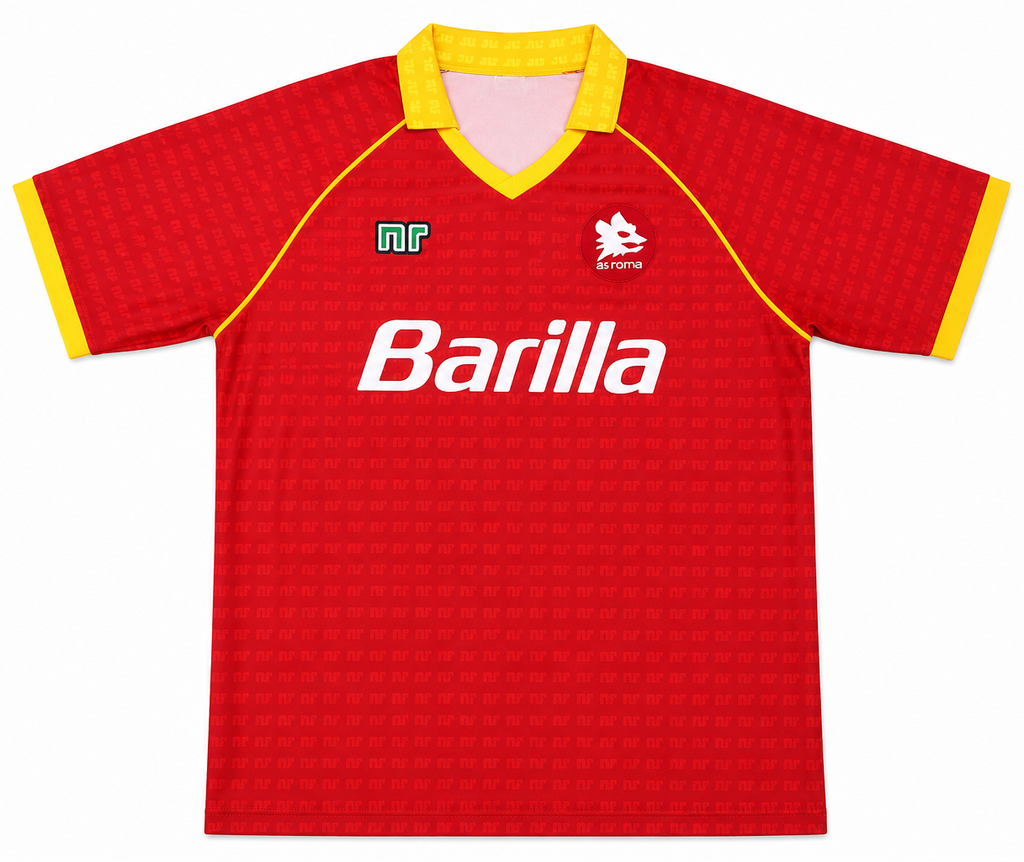 Camiseta Retro AS Roma 1990/91 - 1ª Equipación