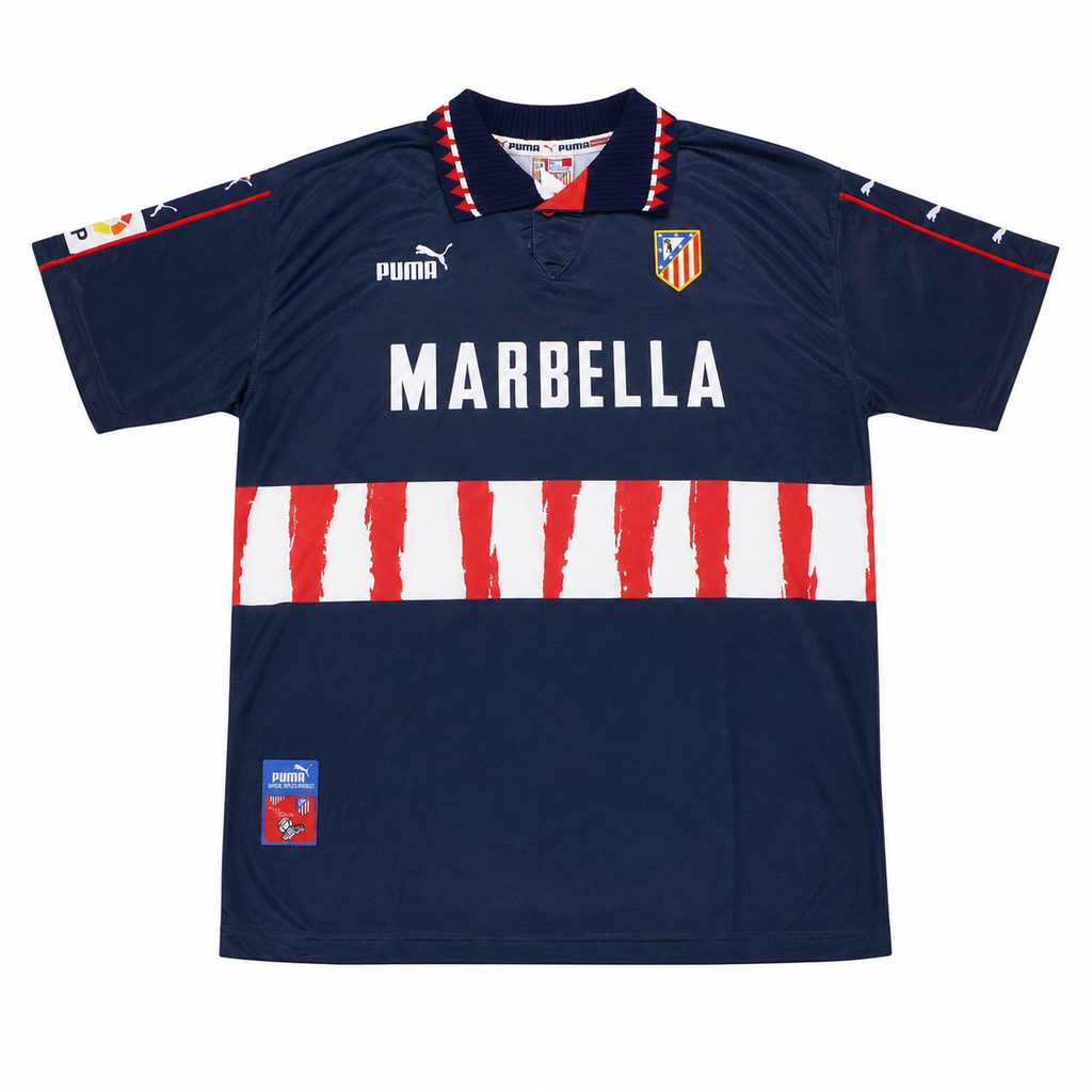 Camiseta Retro Atlético de Madrid 1997/98 - 2ª Equipación