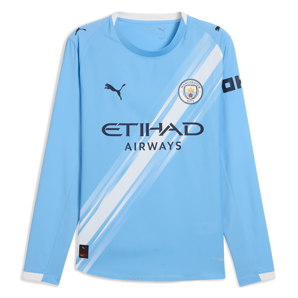 Camiseta Manchester City 2025/26 - 1ª Equipación Manga Larga