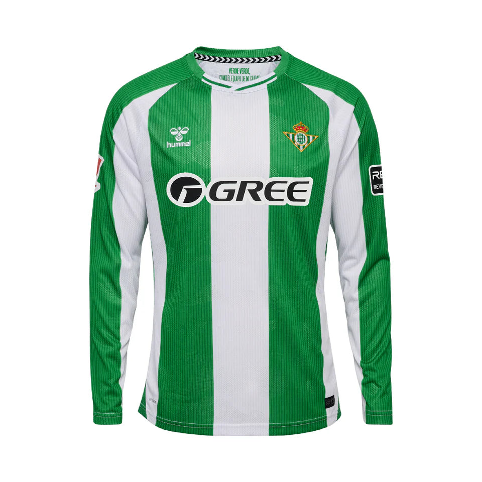 Camiseta Real Betis 2025/26 - 1ª Equipación Manga Larga