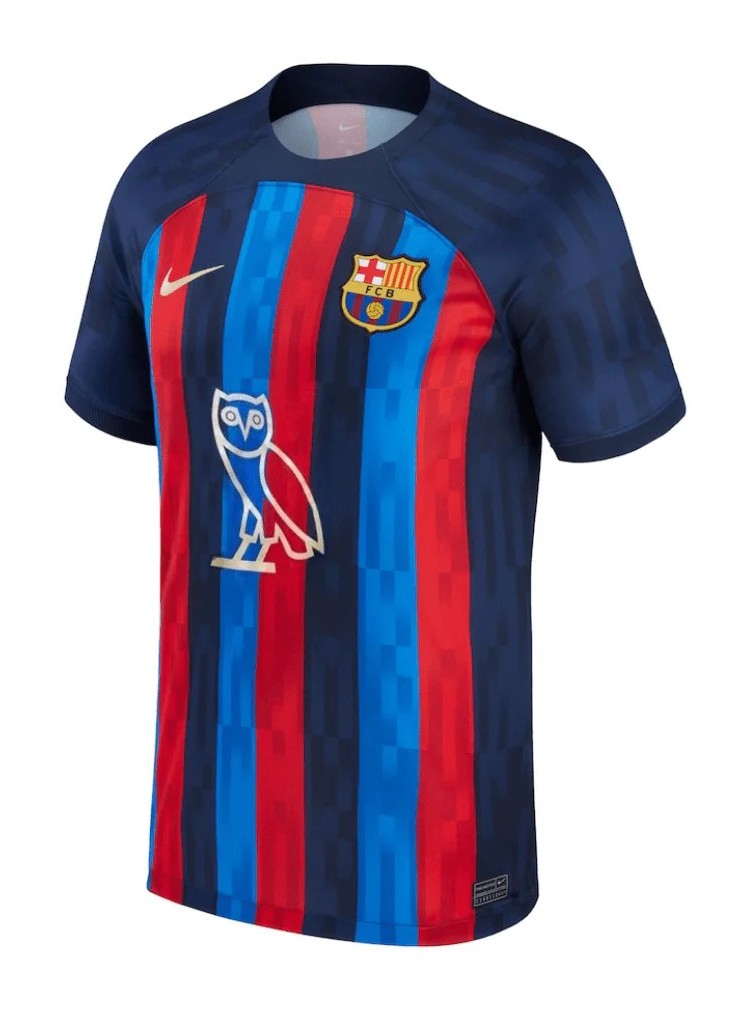Camiseta Fc Barcelona Drake 2022/23 - 1ª Equipación Edición Cantante