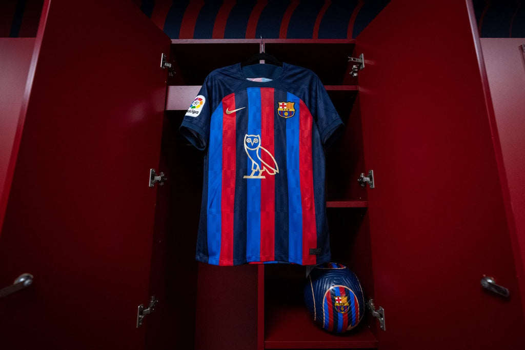 Camiseta Fc Barcelona Drake 2022/23 - 1ª Equipación Edición Cantante