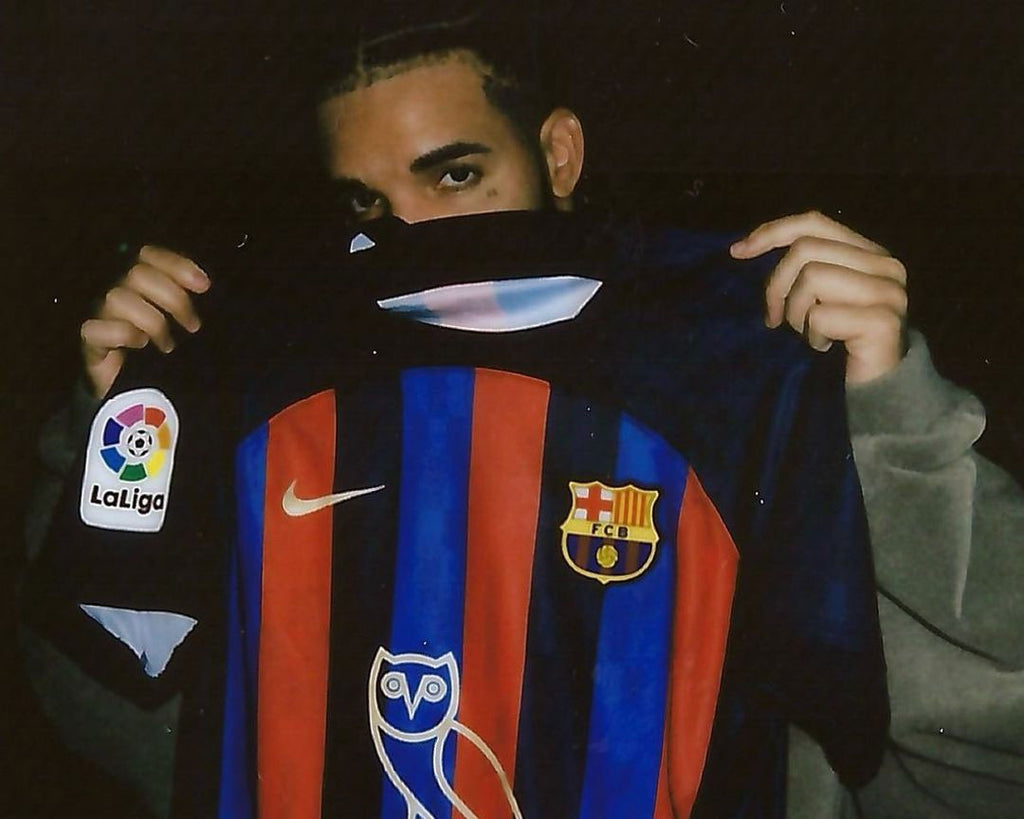 Camiseta Fc Barcelona Drake 2022/23 - 1ª Equipación Edición Cantante