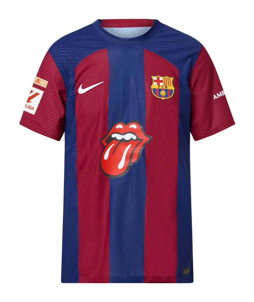 Camiseta Fc Barcelona Rolling Stones 2023/24 - 1ª Equipación Edición Cantante