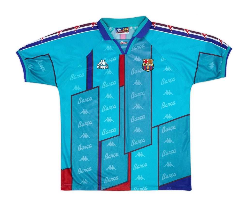 Camiseta Retro Fc Barcelona 1995/97 - 2ª Equipación