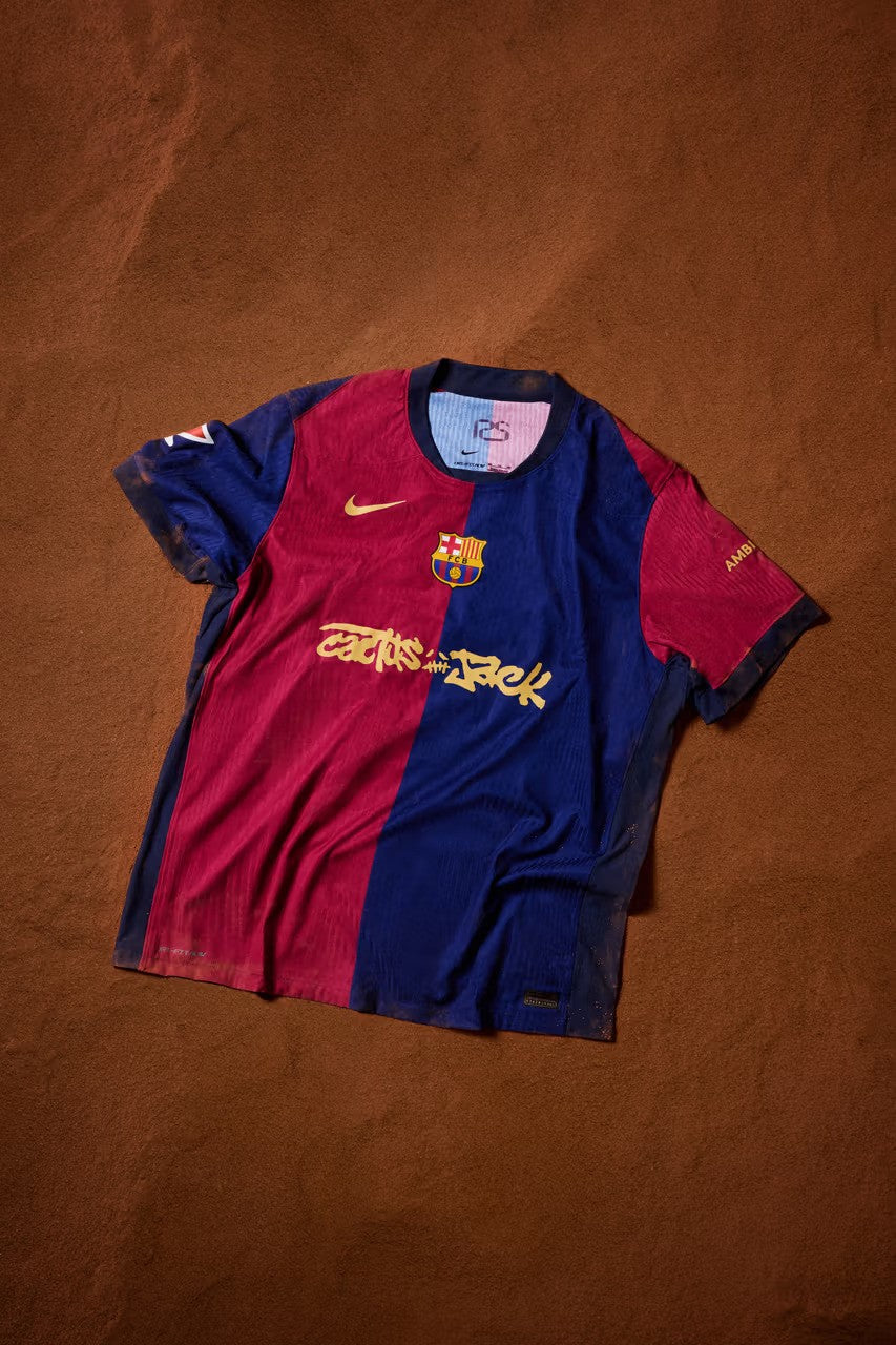 Camiseta Fc Barcelona Travis Scott 2024/25 - 1ª Equipación Edición Cantante