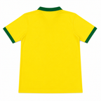 Camiseta Retro Brasil 1950/66 - 1ª Equipación