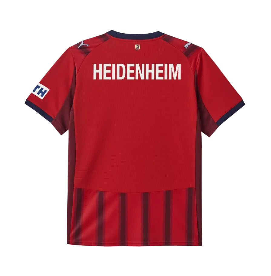 Camiseta Fc Heidenheim 2025/26 - 1ª Equipación