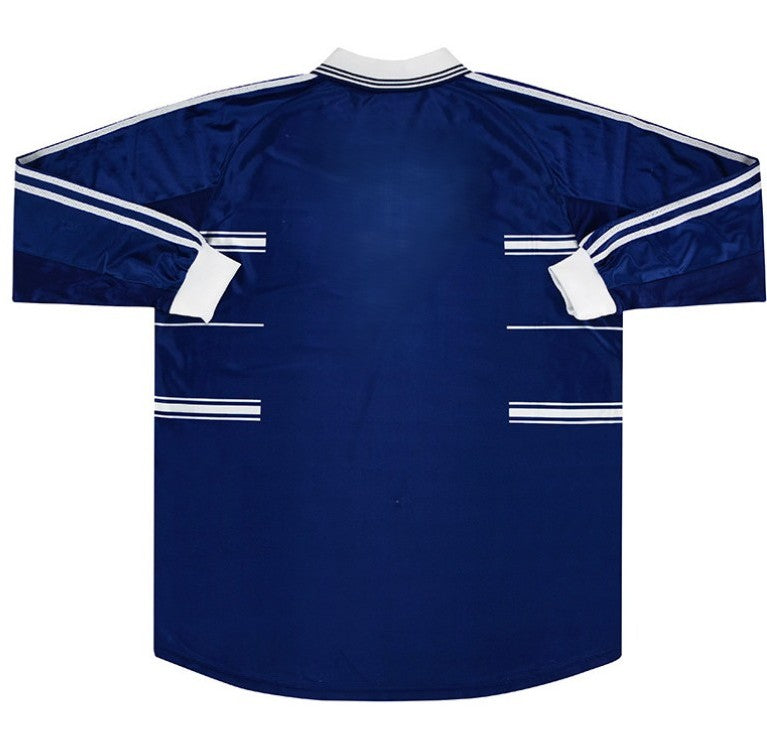 Camiseta Retro Real Madrid 1998/99 - 2ª Equipación Manga Larga
