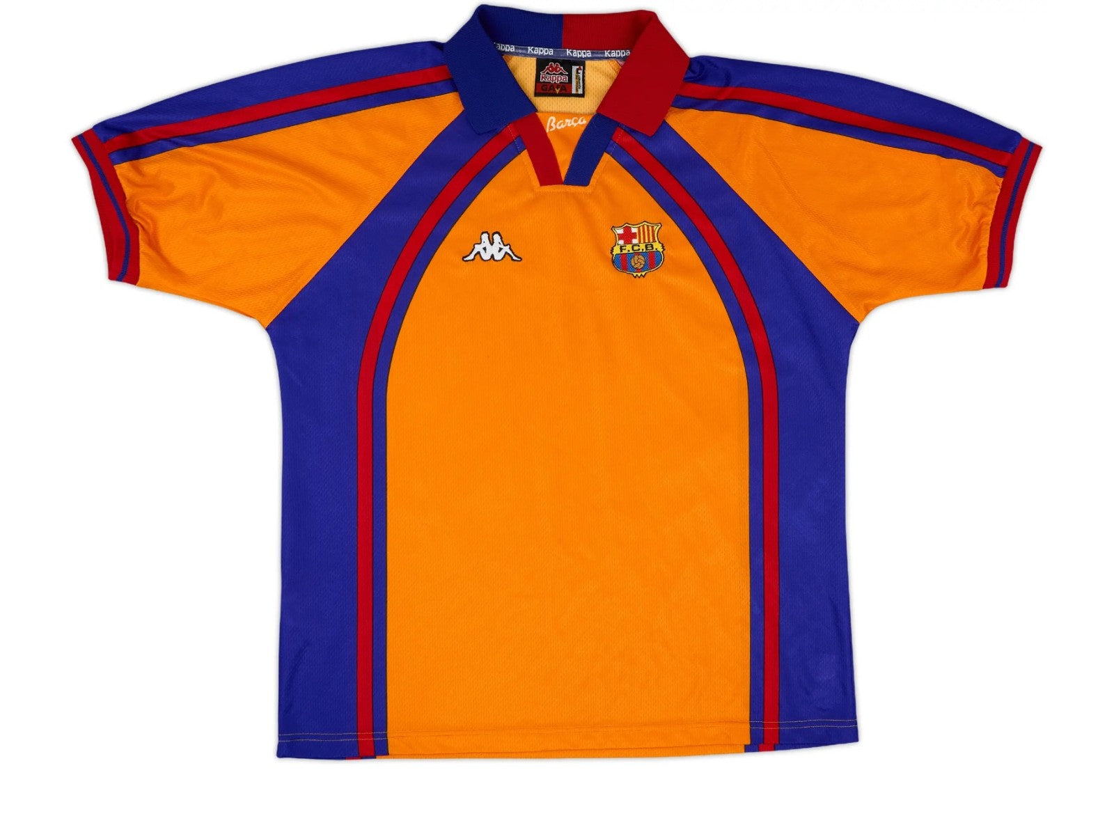 Camiseta Retro Fc Barcelona Edición Champions League 1997/98 - 2ª Equipación