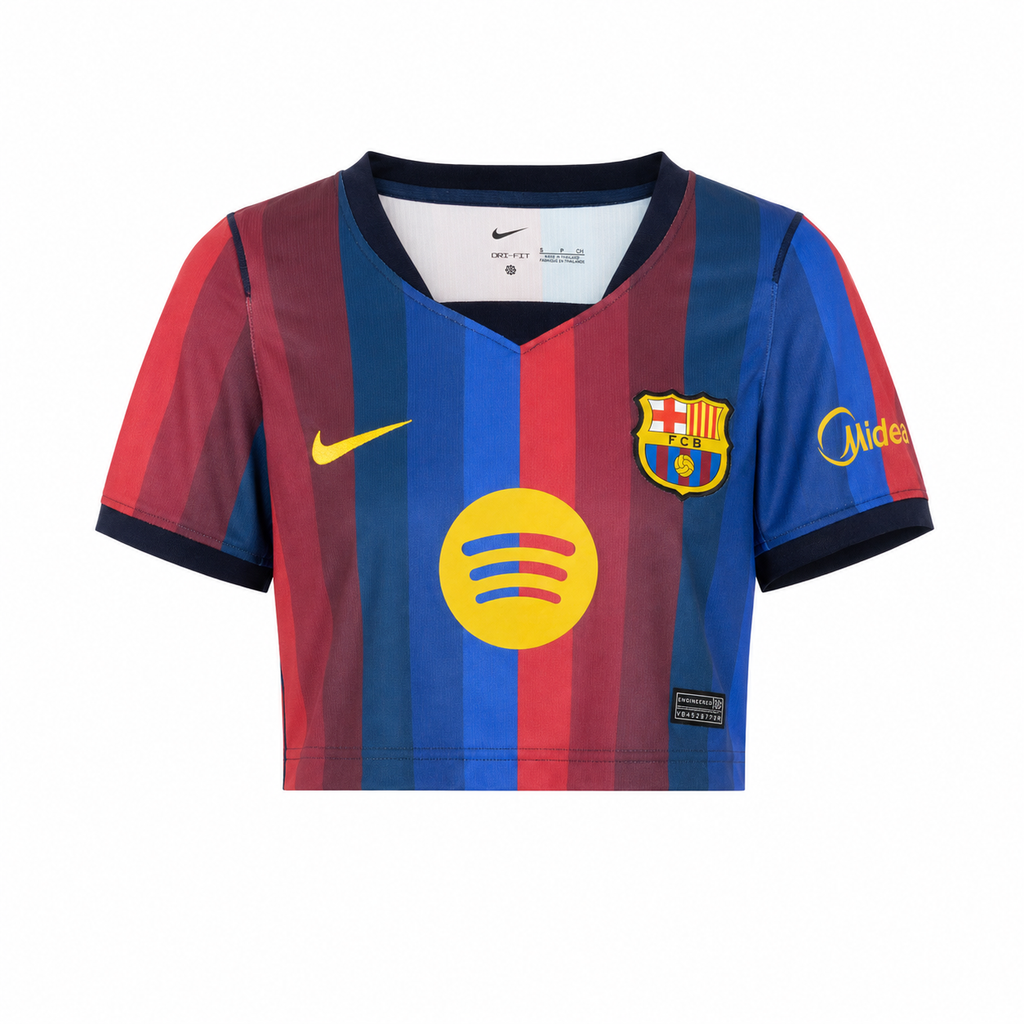 Crop Top FC Barcelona 2026/27 - 1ª Equipación