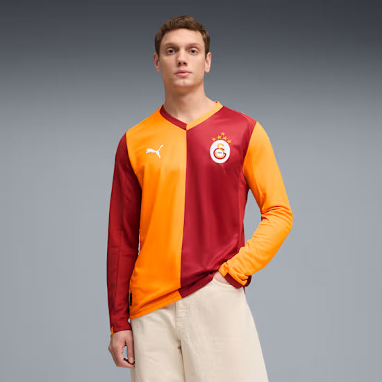 Camiseta Galatasaray 2025/26 - 1ª Equipación Manga Larga