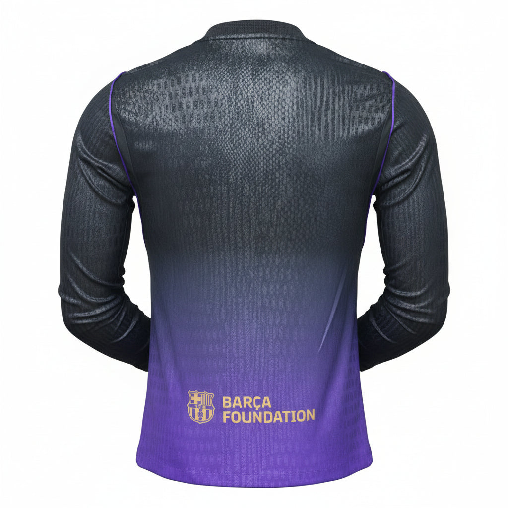 Camiseta Fc Barcelona 2026/27 - 2ª Equipación Manga Larga